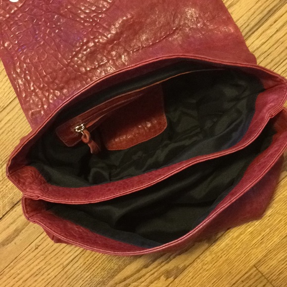 Great by Sandie, Paris RARE studded leather bag - Picture 4 of 7